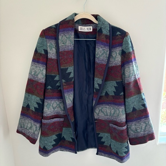 Julia Klein Vintage Southwestern Blazer - Picture 7 of 10
